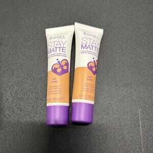 Rimmel London 2 PK Stay Matte Liquid Mousse Foundation 300 Sand 1 Fl Oz